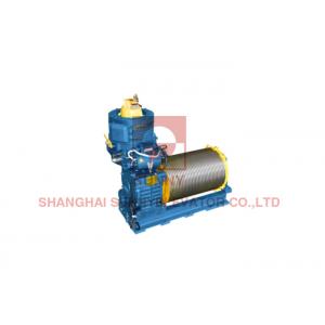 Ratio 49:2 Elevator Gearless Traction Machine Max.Static Load 1200kg