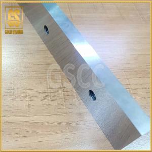 China Professional Pointed Tungsten Carbide Blade High Hardness With Threaded Holes 340 Type supplier
