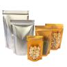 China Wholesale Aluminum Foil Pouch One Side Clear Stand Up Pouches With Ziplock Plastic Bag Food Packaging wholesale