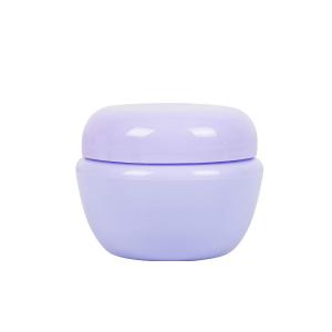 China Purple 5g 10g Small Cosmetic Cream Jar Packaging Refillable supplier