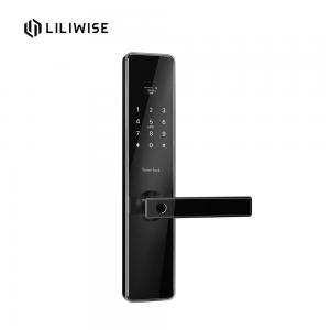 China Smart Electronic Door Locks Fingerprint Code Lock / RFID Waterproof Toggle Control Door Locks For Household supplier