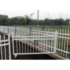China PVC Coated Welded Zinc Steel Fence For Community / Gardens Protection supplier