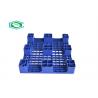 China Nine Feet Rackable Plastic Pallets Lightweight Single Face Flat Logistic Transfer wholesale