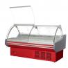 Commercial fresh meat seafood display chiller for butchery store with 1.5 2 3m