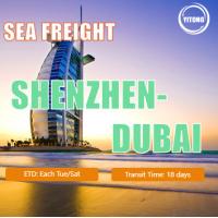 China 18 Days International Sea Freight Logistics From Shenzhen China To Dubai UAE on sale