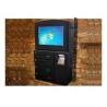 Wall Mounted Outdoor Mobile Phone Charging Station , Touch Screen Electronic