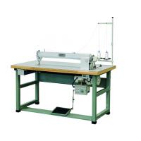 China 1000rpm Single Needle Sewing Machine , 35mm Thickness Long Arm Sewing Machine on sale