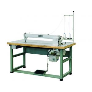 China 1000rpm Single Needle Sewing Machine , 35mm Thickness Long Arm Sewing Machine supplier