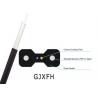 China Flat Fiber Optic Cable GJXFH Type , LSZH Sheath Fiber Optic Drop Cable 1KM / 2KM wholesale