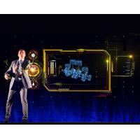 China Stage Show 95um Transparent Holographic 3D Screen on sale