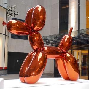China BLVE Stainless Steel Balloon Dog Sculpture Jeff Koons Pop Art Modern Abstract Large Famous Outdoor supplier