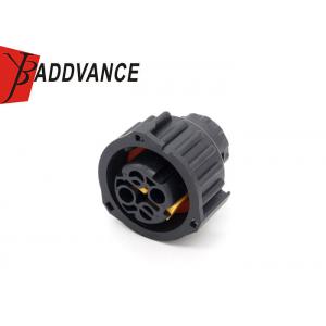 China 1-1813098-3 2 Pin AMP Tyco PBT Circular Female Connector With Terminals supplier