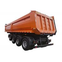 China Heavy Duty Tipper Truck Trailer 80 Ton Dump Trailer 4 Axle Dump Semi Trailer on sale