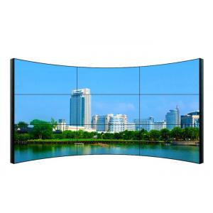 China Wall Mountable Curved LCD Video Wall 3840 * 2160 Resolution For Railway Station supplier