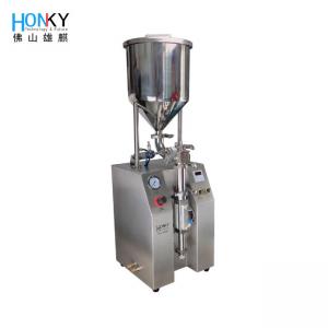 Pneumatic 12ml Semi Automatic Paste Filling Machine For Gel Syringe