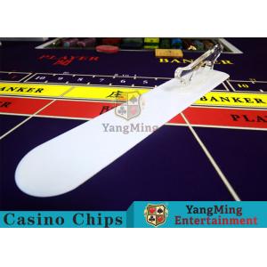 China Card Transmission Casino Table Accessories Brand Shovel With Custom Printing Logo supplier