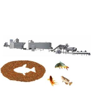 Aquaculture Fish Feed Production Line Fully Automatic Floating Fish Pellet Machine