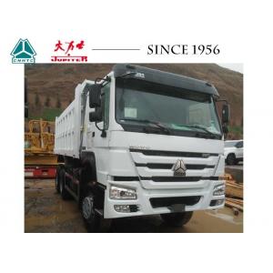 China HOWO 10 Wheeler 30 Ton Dump Truck , Heavy Duty Dump Truck For Hauling supplier