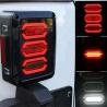 IP68 LED Tail Light Replacement Brake Reverse Lamps for 2008 - 2015 Jeep