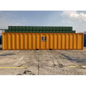 China Waste Water Treatment Container , 40ft High Cube CSC Approved Open Top Container supplier