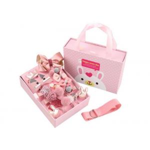 Japan Korea new kids baby girls hair accessories 18 sets gift box cute little princess baby hairpin baby hairban