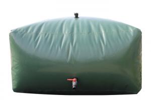 China 20000L Army Green Flexible Water Storage Tank For Irrigation Used To Store Water Holding Tank on sale 