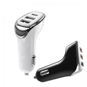 China Huawei 33W USB Car Charger PD QC3.0 5V 2.1A Output Fast Charging supplier