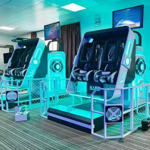 China 2 sièges VR Arcade Machine Machines de réalité virtuelle 720 degrés VR expérience wholesale