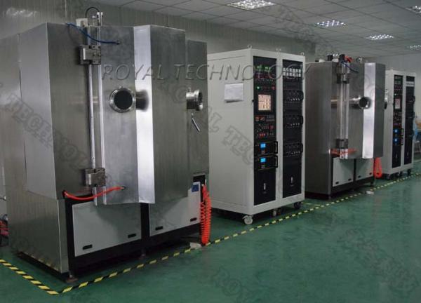 Arc Evaporation PVD Vacuum Plating Machine, SS sheets Brushing TiN Gold Plating,