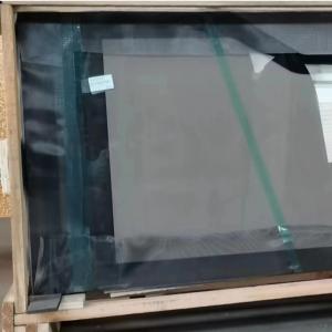 900mm Curve Shape Radiation Shielding Glass And Radiation Resistant Tempered Glass