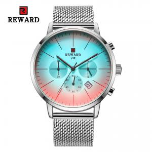 China China wholeasale stainless steel mens watches chronograph watch with mesh strap supplier