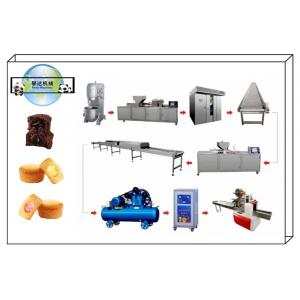 China PD600 Semi Automatic Cake Machine Cupcake Production Line Muffin Custard Cake Making Equipment Machinery supplier