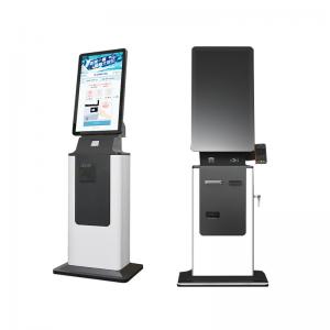 China Cash And Card Automatic Self Payment Machine Multi Touch Screen supplier