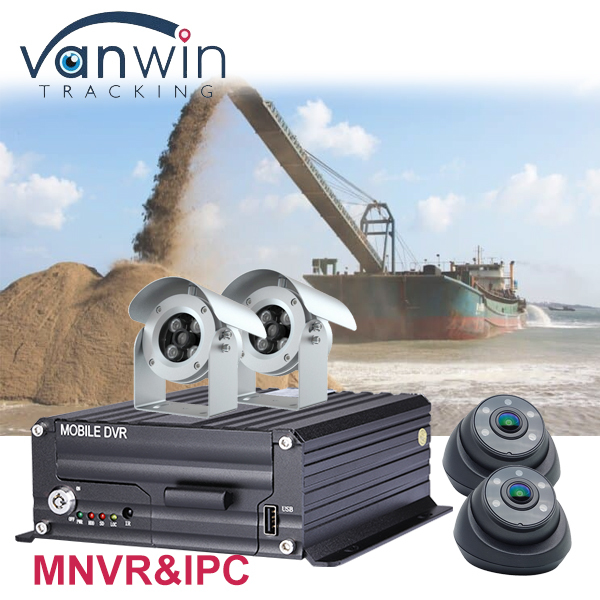 China 6CH IPC NVR 4G GPS 6 canaux Réseau MNVR pour l'exploitation minière de l'or supplier