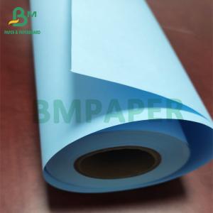 China 80g Single-Sided Double Sided Blueprint Paper Web Plotter Printer Paper 50m 100m CAD Inkjet Paper supplier
