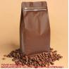 Flat Bottom Coffee Pouches With Degassing Valve, Food Storage Bags With Rsealable Zipper