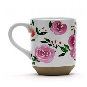 12oz Stoneware Mother Ceramic Coffee Mugs Gift Set Valentine'S Day Ceramics 12x8.2x10CM