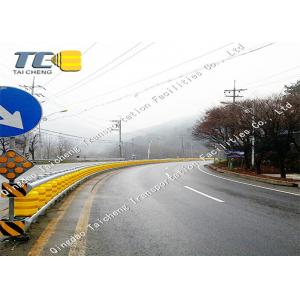 China Light Reflecting Roller Road Barrier Stainless Steel Railing Guardrail supplier