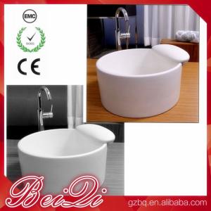 Factory Price New Ceramic Pedicure Bowl Used Foot Spa Pedicure Chair Foot Bath Basin