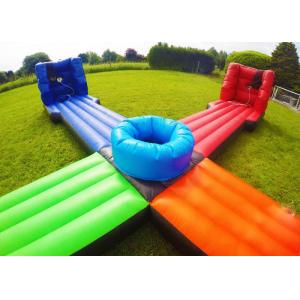 China New Product Inflatable Interactive Games Human Hungry Hippo With Small Inflatable Balls supplier