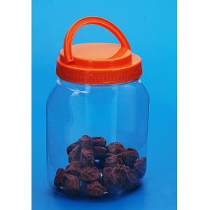 China Empty Round Plastic Storage Containers With Colorful Cover PB-830 supplier