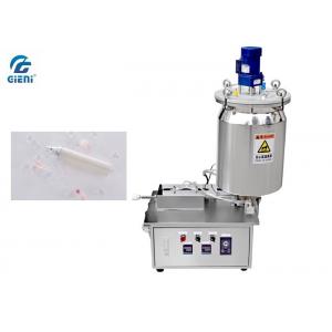 Semi - Auto Cosmetic Toner Filling Machine Air Source With Dual Layer Tank