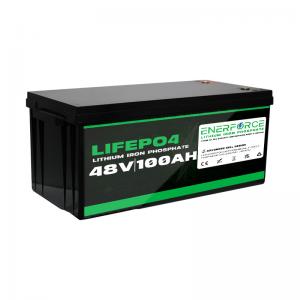 Enerforce LFP Lifepo4 Solar Power Battery Pack 48V 100ah For Golf Cart UPS