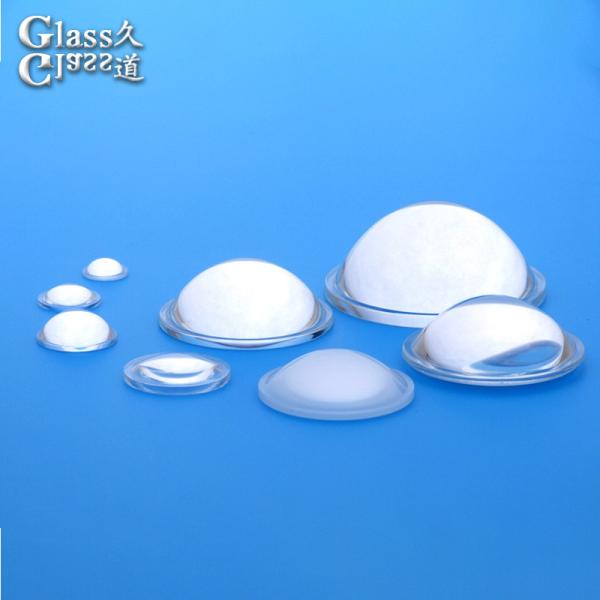 Customized Molding Borosilicate Glass Lenses For Led Light Lenses
