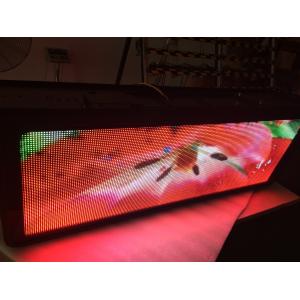 China Great effect Taxi LED Display / multi - color taxi digital advertising electronic supplier
