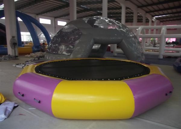 Outdoor Lake airtight inflatable water trampoline Sealed Waterproof Water