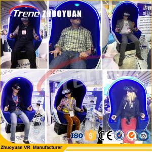 China Funny Games Amusement Park Equipment 9d VR Simulator 220V Electric System supplier