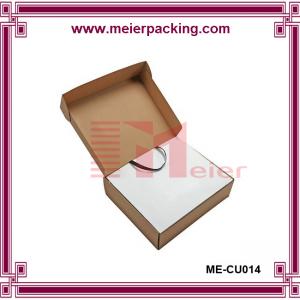 New Style rigid corrugated kraft paper zhongshan manufacturer wholesale take out clothing paper box