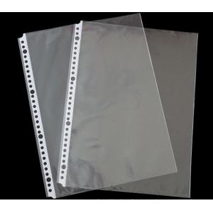 30 holes A4 PP L corner clear Sheet Protector Page Protector for office documents