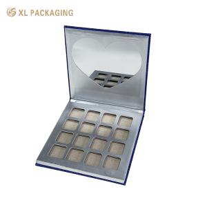China XL Packaging Custom Luxury Boxes Luxury Custom Rectangle Custom Empty Eyeshadow Palette Pans Eye Shadow Case Container Packaging wholesale